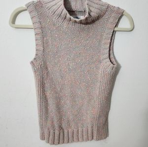 Anthropologie Grey/multi Sweater Vest